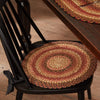 Ginger Spice Jute Chair Pad - The Village Country Store 