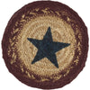 Potomac Jute Coaster Stencil Star Set of 6 - The Village Country Store 