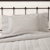 Hatteras Seersucker Blue Ticking Stripe Standard Pillow Case Set of 2 21x30 - The Village Country Store 