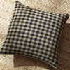 Black Check Pillow Fabric 16x16 - The Village Country Store