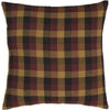 Mayflower Market Pillow Cover Heritage Farms Primitive Check Fabric Pillow 16x16