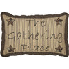 Farmhouse Star Gathering Place Pillow 14x22 - The Village Country Store
