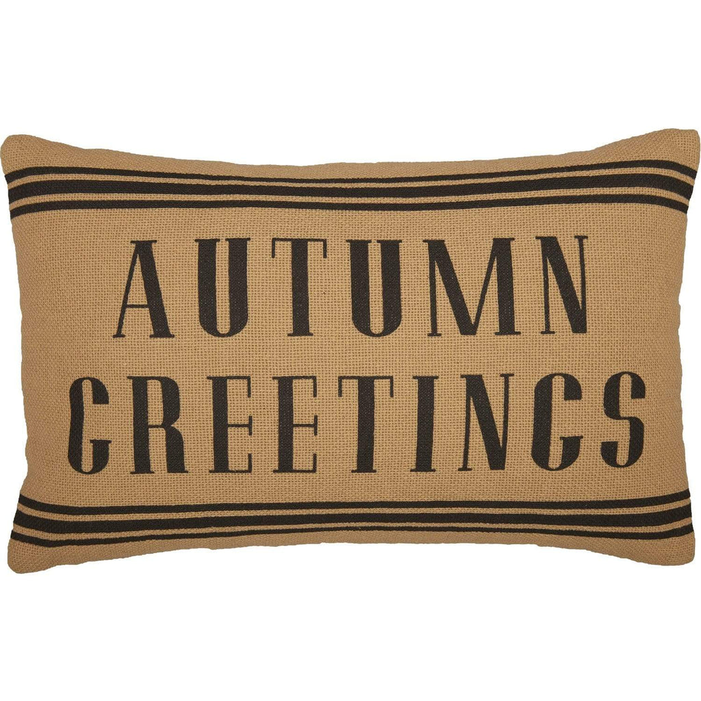 Heritage Farms Autumn Greetings Pillow 14x22 - The Village Country Store