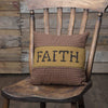 Heritage Farms Faith Pillow 12x12 - The Village Country Store 