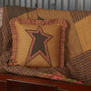 Stratton Applique Star Pillow 12x12 - The Village Country Store