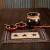 Colonial Star Jute Rect Placemat 12x18 - The Village Country Store