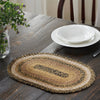 Kettle Grove Jute Oval Placemat 10x15 - The Village Country Store 