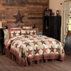 Abilene Star Luxury King Quilt 120Wx105L - The Village Country Store