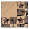 Bingham Star California King Quilt 130Wx115L - The Village Country Store
