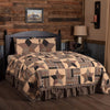 Bingham Star King Quilt Set; 1-Quilt 110Wx97L w/2 Shams 21x37 - The Village Country Store 