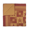 Ninepatch Star King Quilt 105Wx95L - The Village Country Store