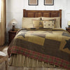 Mayflower Market Quilt Stratton Luxury King Quilt 120Wx105L