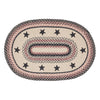 Colonial Star Jute Rug Oval w/ Pad 24x36 - The Village Country Store