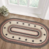 Colonial Star Jute Rug Oval w/ Pad 27x48 - The Village Country Store 