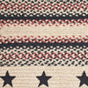 Colonial Star Jute Rug Rect w/ Pad 24x36 - The Village Country Store 