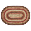 Ginger Spice Jute Rug Oval w/ Pad 20x30 - The Village Country Store 