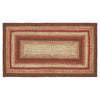 Ginger Spice Jute Rug Rect w/ Pad 27x48 - The Village Country Store 
