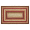 Ginger Spice Jute Rug Rect w/ Pad 60x96 - The Village Country Store 