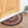 Heritage Farms Jute Rug Half Circle w/ Pad 16.5x33 - The Village Country Store 