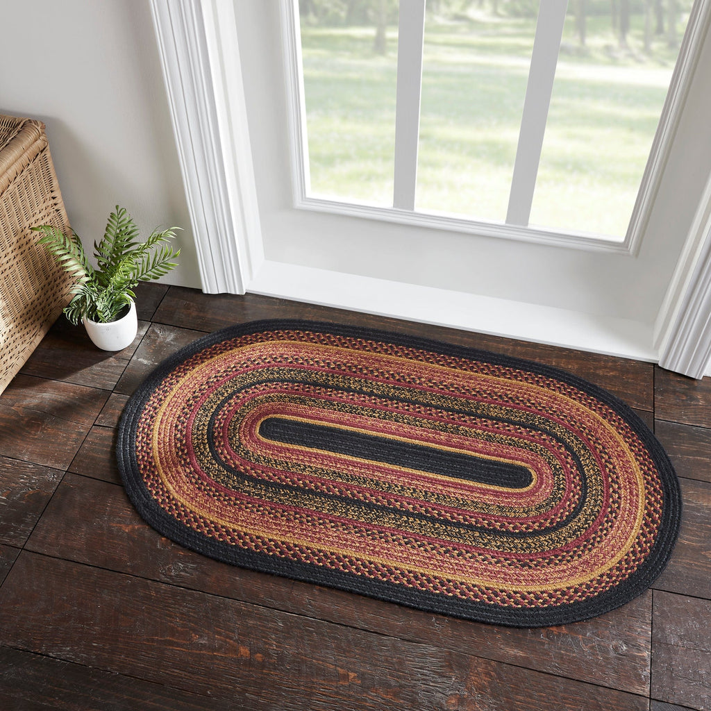Heritage Farms Jute Rug Oval w/ Pad 27x48 - The Village Country Store