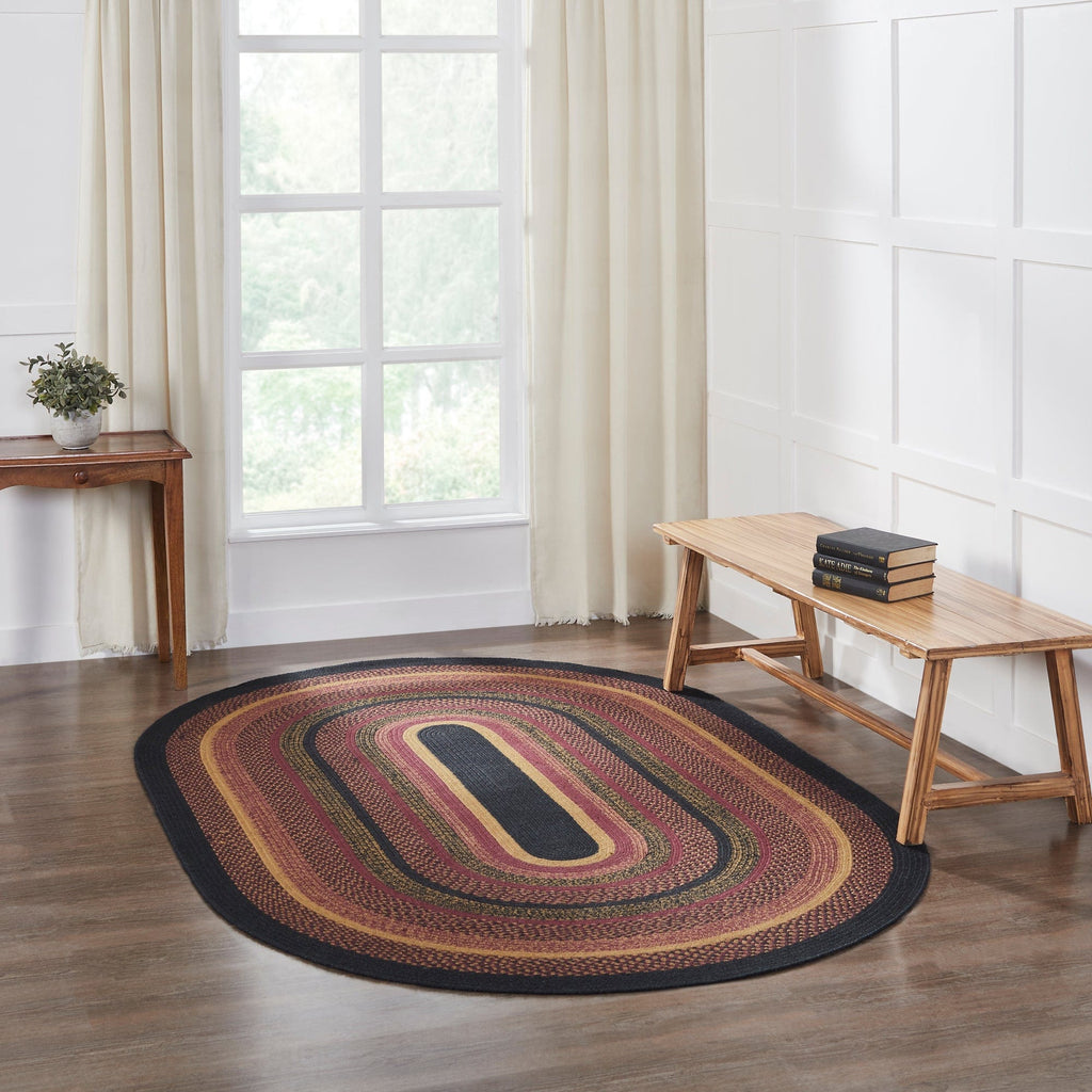 Heritage Farms Jute Rug Oval w/ Pad 60x96 - The Village Country Store