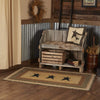Kettle Grove Jute Rug Rect Stencil Star w/ Pad 36x60 - The Village Country Store 
