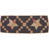 Arlington Runner Quilted Patchwork Star 13x36 - The Village Country Store 