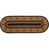 Heritage Farms Star Jute Runner 13x36 - The Village Country Store