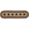 Potomac Jute Runner Stencil Stars 13x48 - The Village Country Store 
