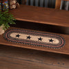 Colonial Star Jute Stair Tread Oval Latex 8.5x27 - The Village Country Store 