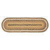Kettle Grove Jute Stair Tread Oval Latex 8.5x27 - The Village Country Store