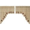 Abilene Star Swag Set of 2 36x36x16 - The Village Country Store