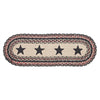 Colonial Star Jute Oval Runner 8x24 - The Village Country Store 