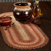 Ginger Spice Jute Oval Runner 13x36 - The Village Country Store 