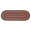 Heritage Farms Jute Oval Runner 13x36 - The Village Country Store
