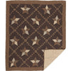 Farmhouse Star Quilted Throw 60x50 - The Village Country Store 