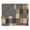 Patriotic Patch Quilted Throw 60x50 - The Village Country Store 