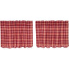 Braxton Scalloped Tier Set of 2 L24xW36 - The Village Country Store 