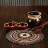 Colonial Star Jute Trivet 15 - The Village Country Store 