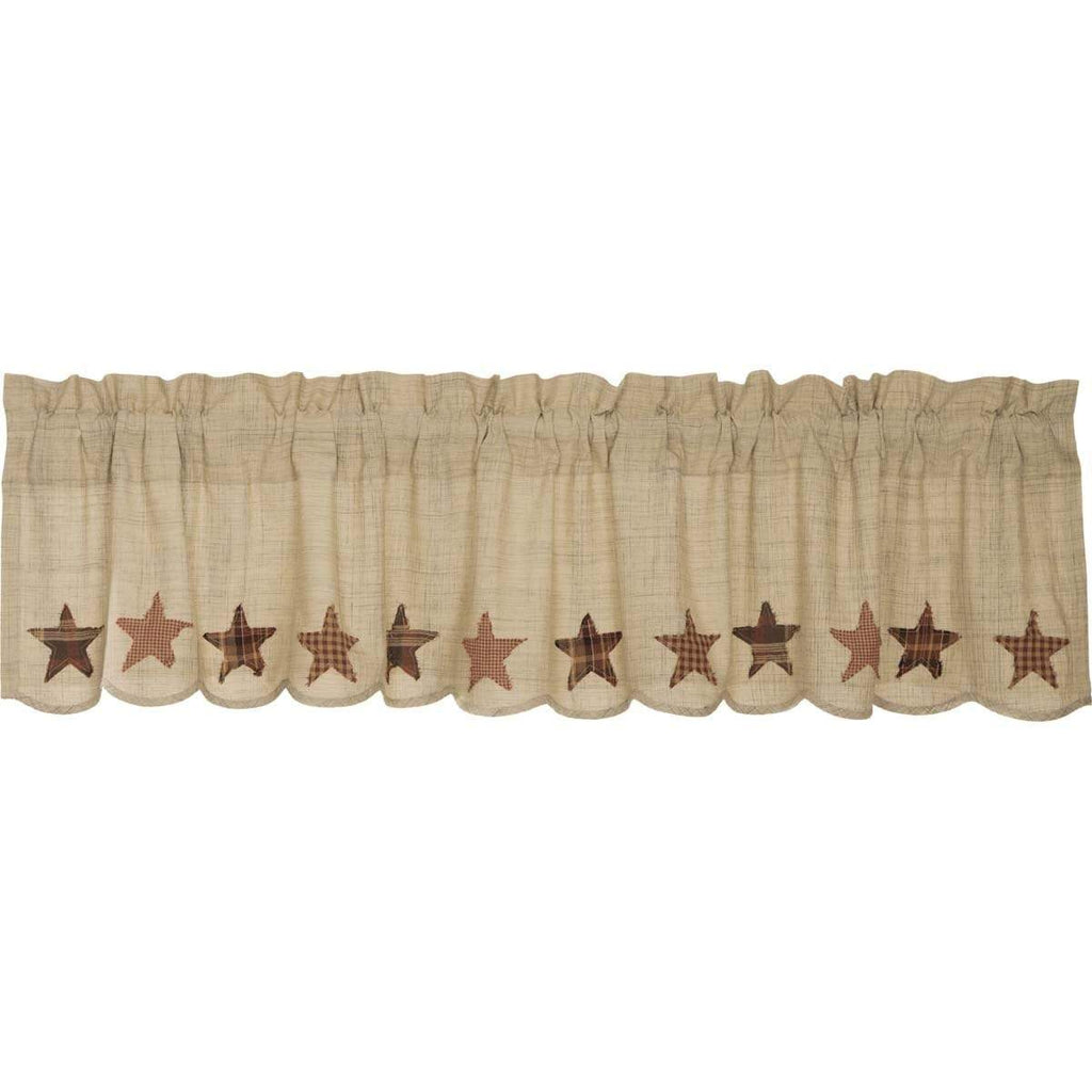 Abilene Star Valance 16x72 - The Village Country Store
