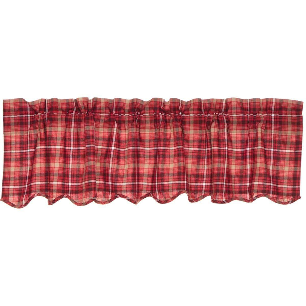 Braxton Scalloped Valance 16x60 - The Village Country Store