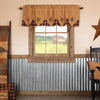 Heritage Farms Primitive Star and Pip Valance Layered 20x72 - The Village Country Store 