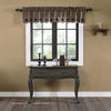 Navy Star Scalloped Valance 16x72 - The Village Country Store 