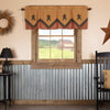 Stratton Primitive Star Valance Layered 20x60 - The Village Country Store 