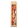 Hand Painted Candles in Owoduni Design (three tapers) - Nobunto - The Village Country Store
