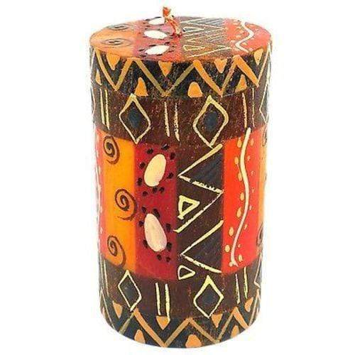 Nobunto Candles Single Boxed Hand-Painted Pillar Candle - Bongazi Design - Nobunto