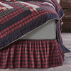 Oak & Asher Bed Skirt Cumberland King Bed Skirt 78x80x16
