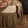 Tea Cabin Twin Bed Skirt 39x76x16 - The Village Country Store 