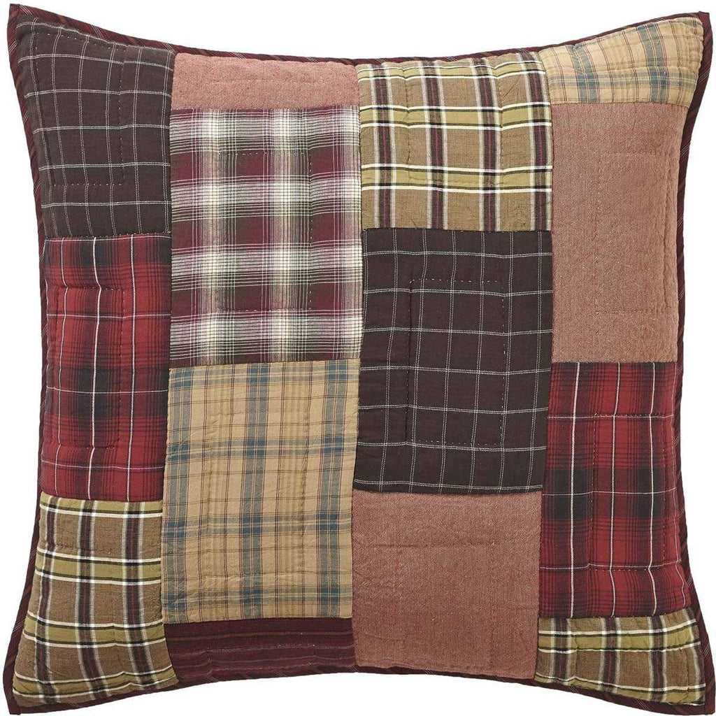 Wyatt Quilted Euro Sham 26x26 - The Village Country Store