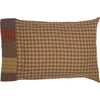 Cedar Ridge Standard Pillow Case with Block Border Set of 2 21x30 - The Village Country Store
